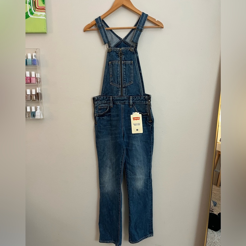 LEVIS overalls BRAND NEW zippers